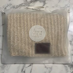 New Love Your Melon Khaki Speckled Beanie